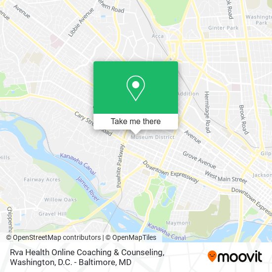 Rva Health Online Coaching & Counseling map