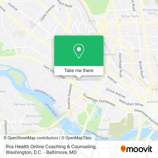 Rva Health Online Coaching & Counseling map