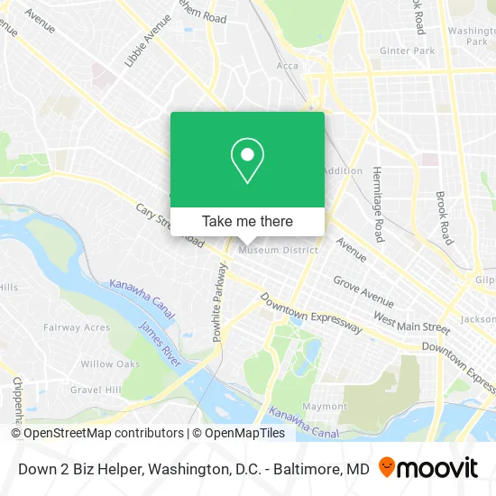 Down 2 Biz Helper map