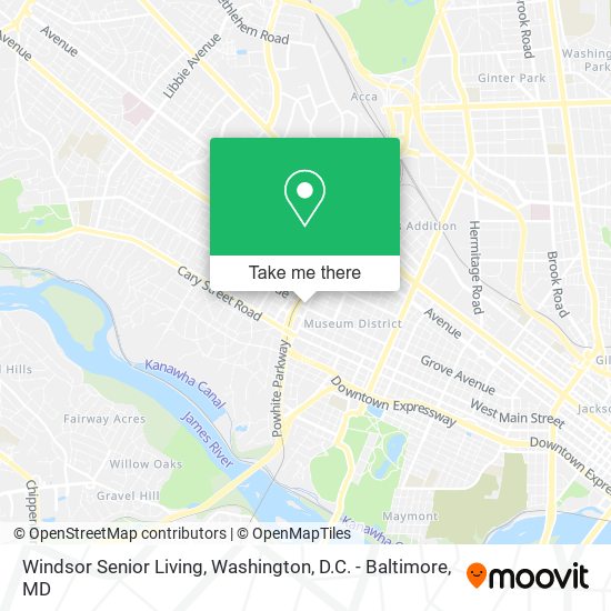 Mapa de Windsor Senior Living
