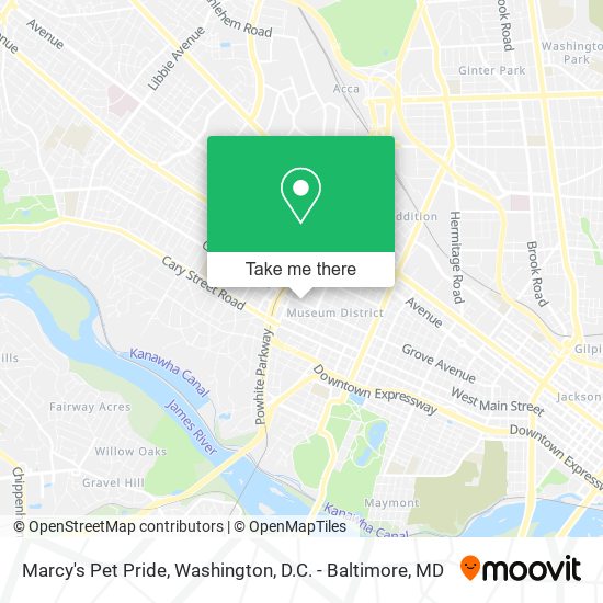Mapa de Marcy's Pet Pride