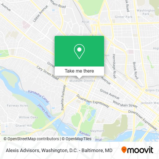 Alexis Advisors map