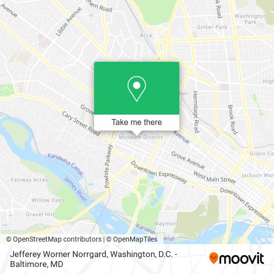 Jefferey Worner Norrgard map