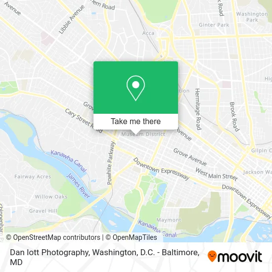 Dan Iott Photography map