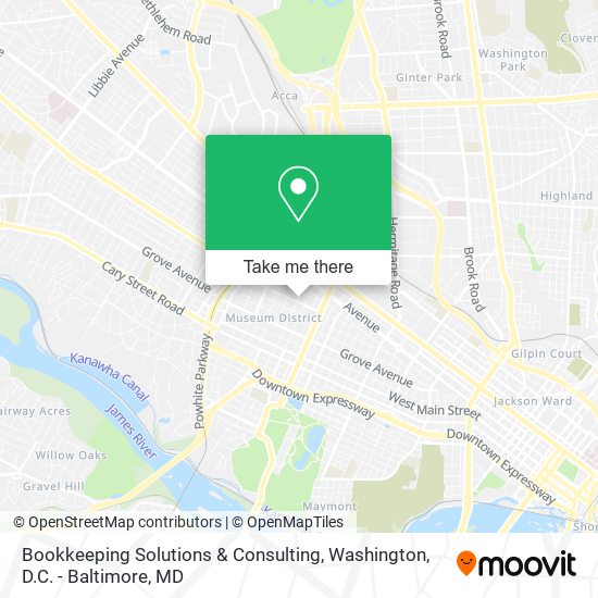Bookkeeping Solutions & Consulting map