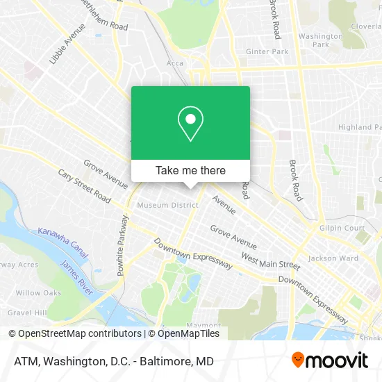 ATM map