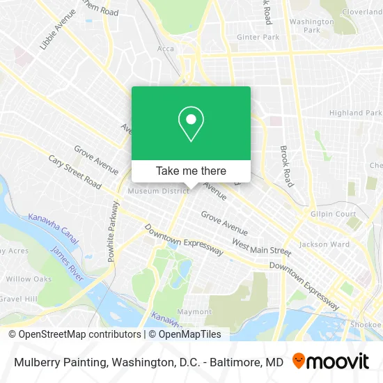 Mulberry Painting map