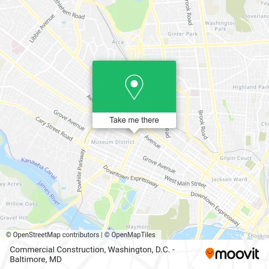 Commercial Construction map