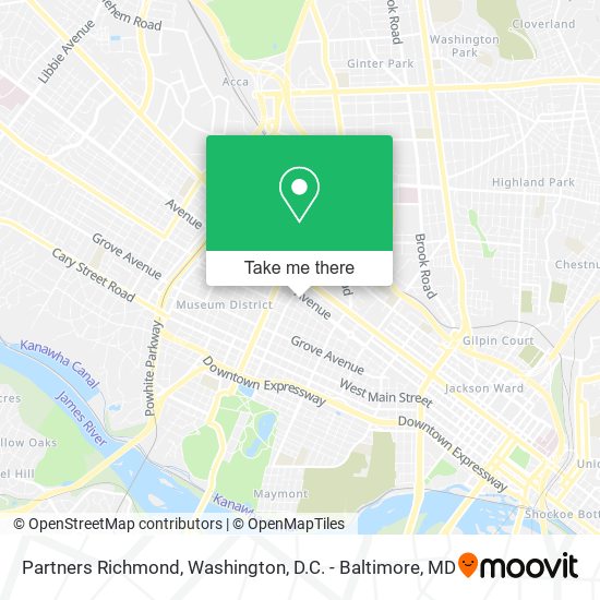 Partners Richmond map