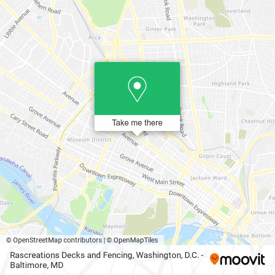 Rascreations Decks and Fencing map