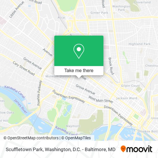 Scuffletown Park map