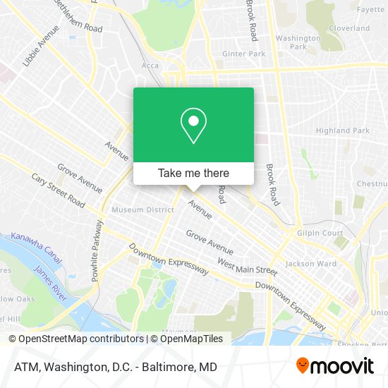 Mapa de ATM