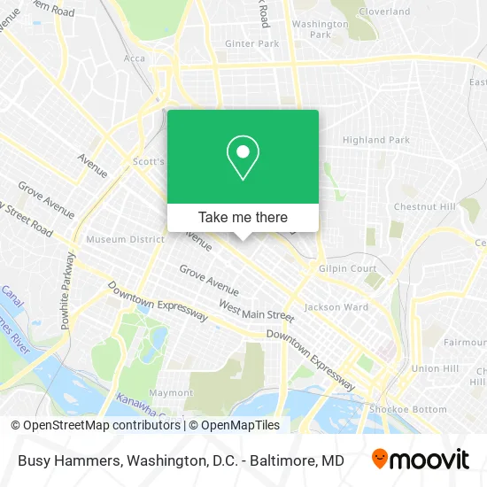 Busy Hammers map