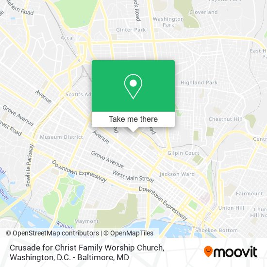 Crusade for Christ Family Worship Church map