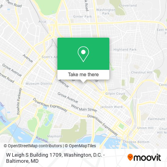 Mapa de W Leigh S Building 1709