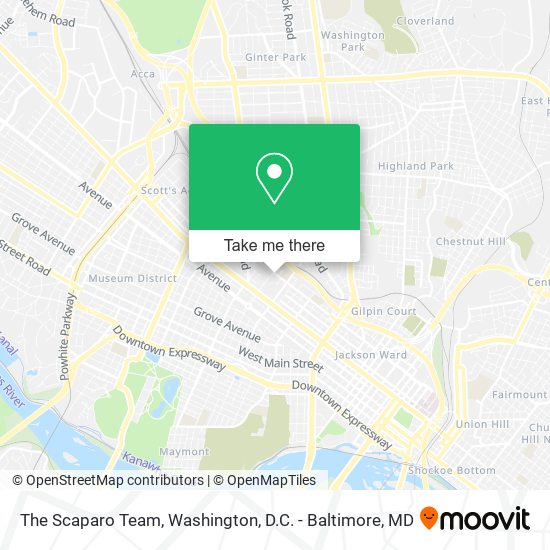 Mapa de The Scaparo Team
