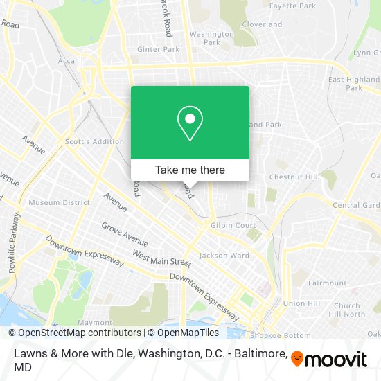 Mapa de Lawns & More with Dle