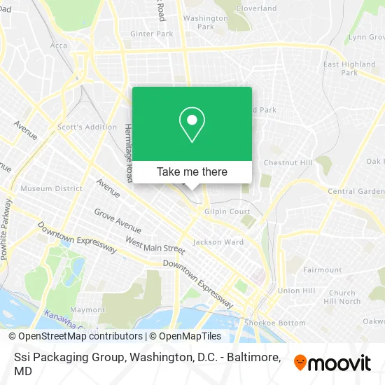 Ssi Packaging Group map