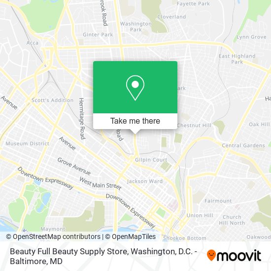 Beauty Full Beauty Supply Store map
