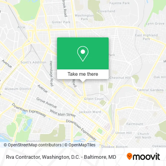 Rva Contractor map