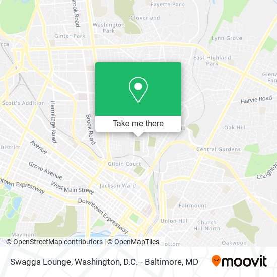 Mapa de Swagga Lounge