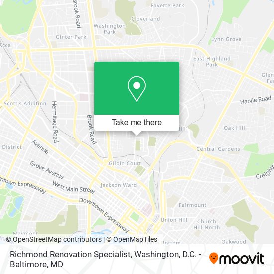 Mapa de Richmond Renovation Specialist