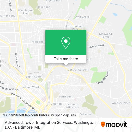 Mapa de Advanced Tower Integration Services