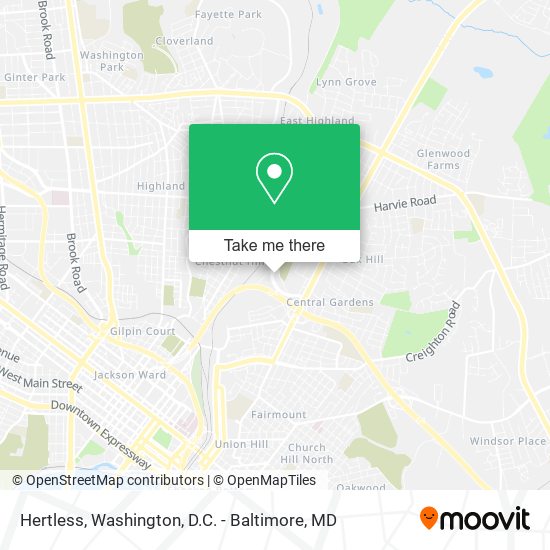 Hertless map