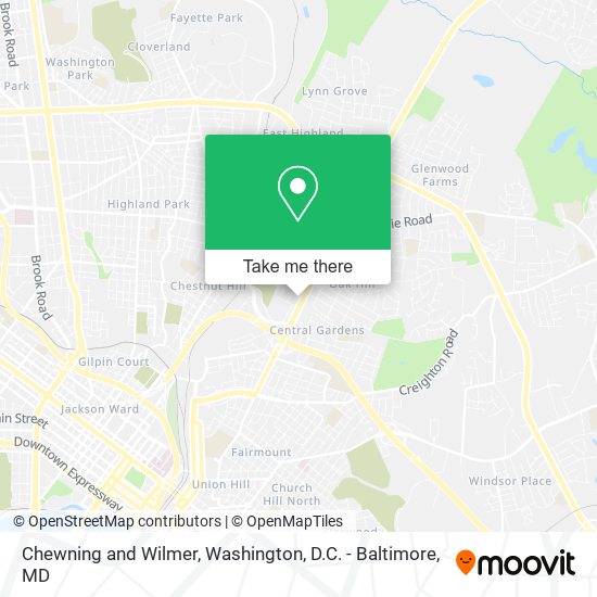 Chewning and Wilmer map