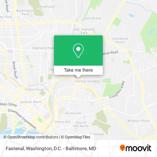 Fastenal map