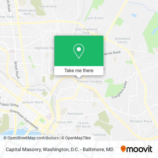 Capital Masonry map