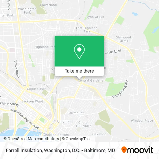Farrell Insulation map
