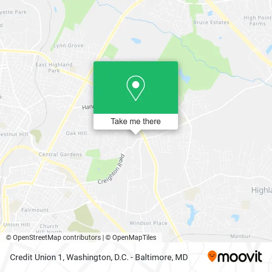 Credit Union 1 map