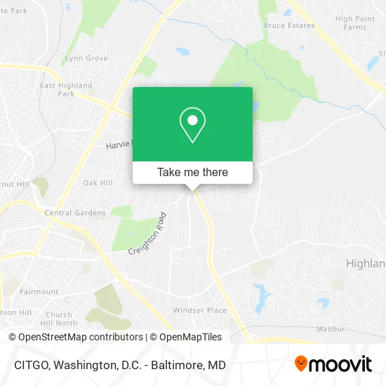 CITGO map