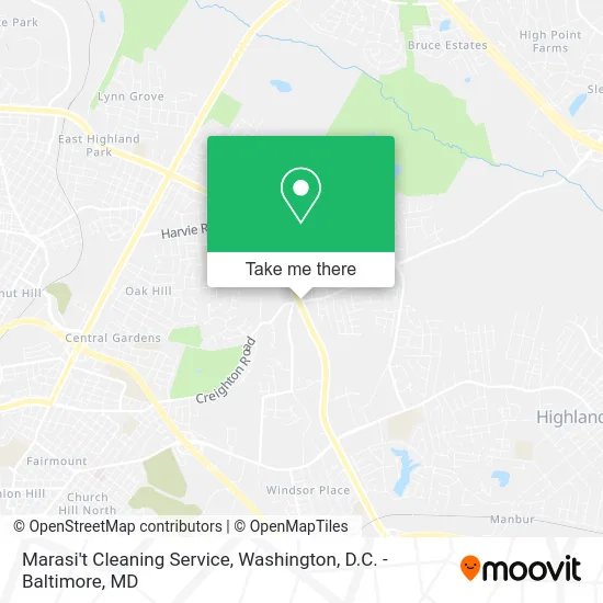 Marasi't Cleaning Service map