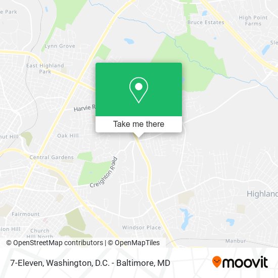 7-Eleven map