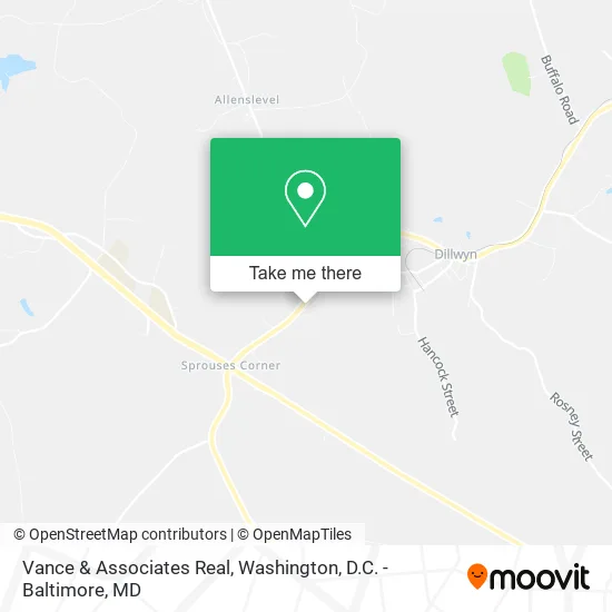 Vance & Associates Real map