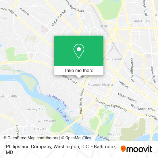 Philips and Company map