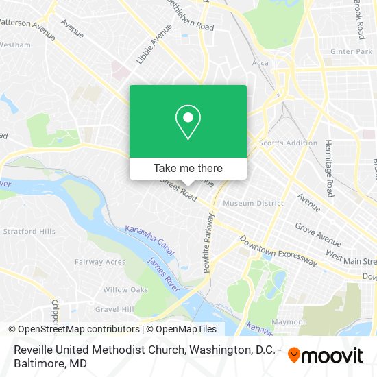 Reveille United Methodist Church map