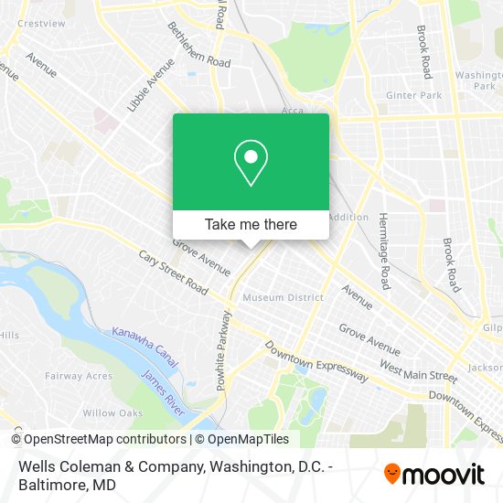 Mapa de Wells Coleman & Company