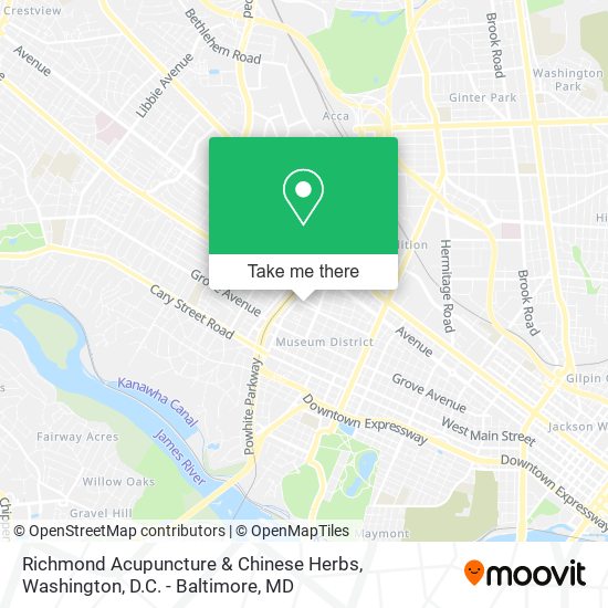 Mapa de Richmond Acupuncture & Chinese Herbs