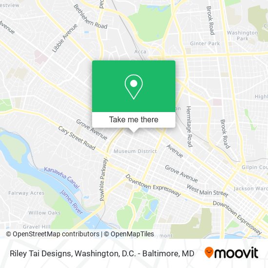 Riley Tai Designs map