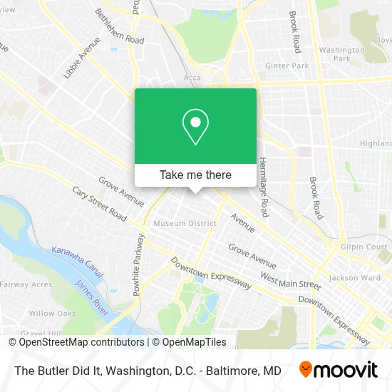 The Butler Did It map