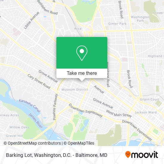 Mapa de Barking Lot