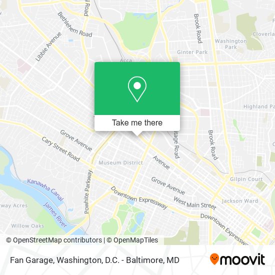 Fan Garage map