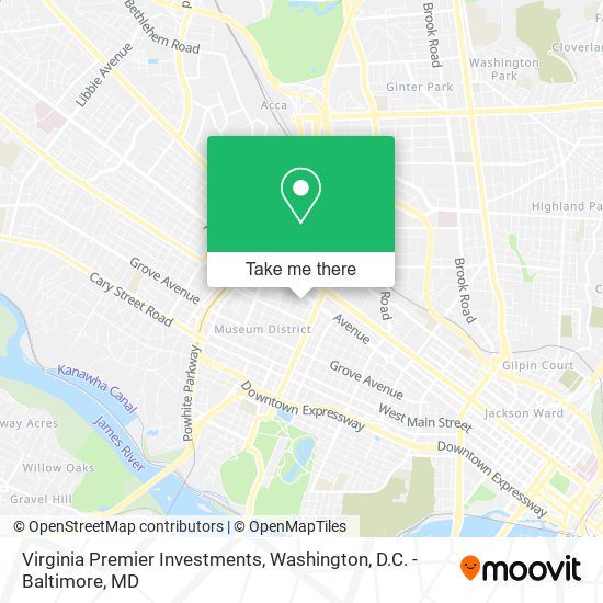 Virginia Premier Investments map