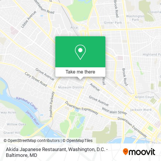 Akida Japanese Restaurant map