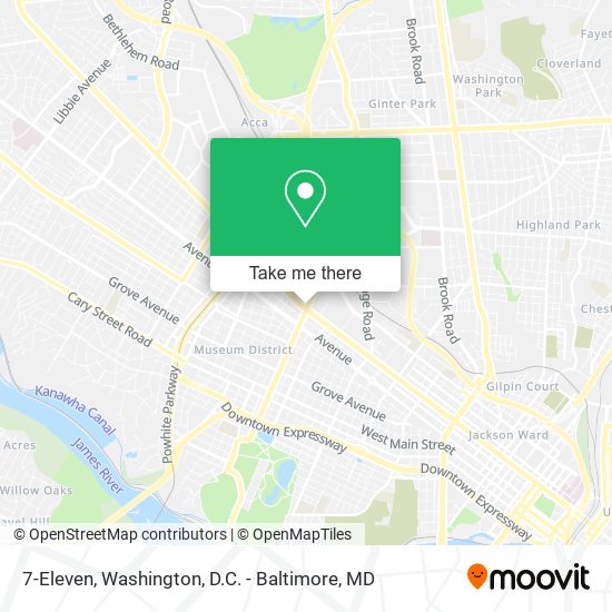 7-Eleven map