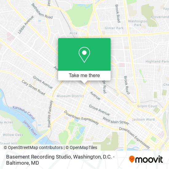 Basement Recording Studio map
