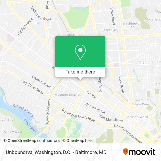 Unboundrva map